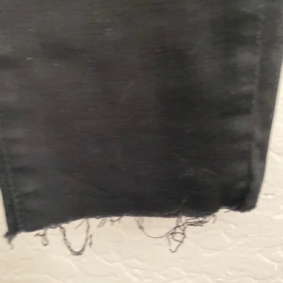 AG FarAH Black Jeans - NWT. Brand new. See tags. Frayed edges & “ripped” knees
